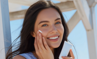 Fit bestbox thumb woman applying cream