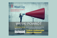 Food Supplement Ingredients Business & Science – konferencja dedykowana producentom supleme