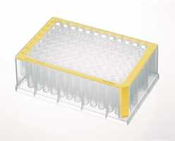 Płytki deepwell 96/1000 µL protein LoBind, PCR clean żółte, 5 op. x 4 szt.