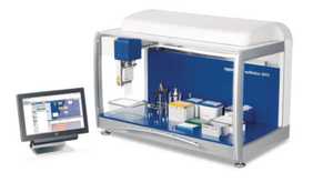 Stacja pipetująca Eppendorf epMotion 5075v, urządzenie podstawowe wraz z systemem próżniowy
